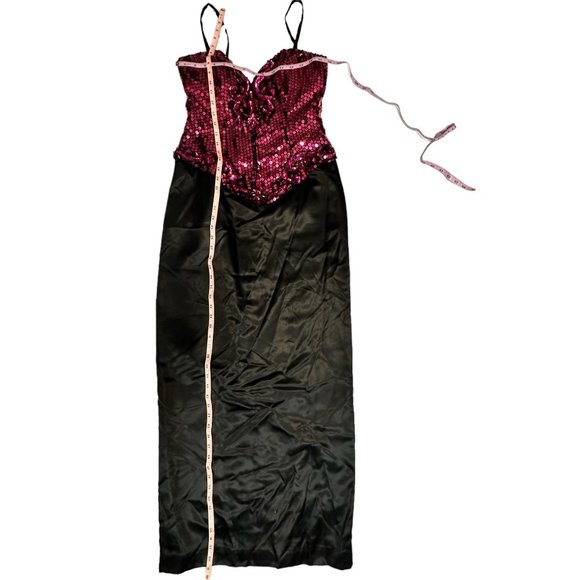 Vintage Alyce designs sequin 80s prom evening dress size 12 - Picture 5 of 9